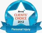 Avvo Clients Choice 2012 - Personal Injury