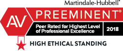 Martindale Hubbell | Highest Ethical standing